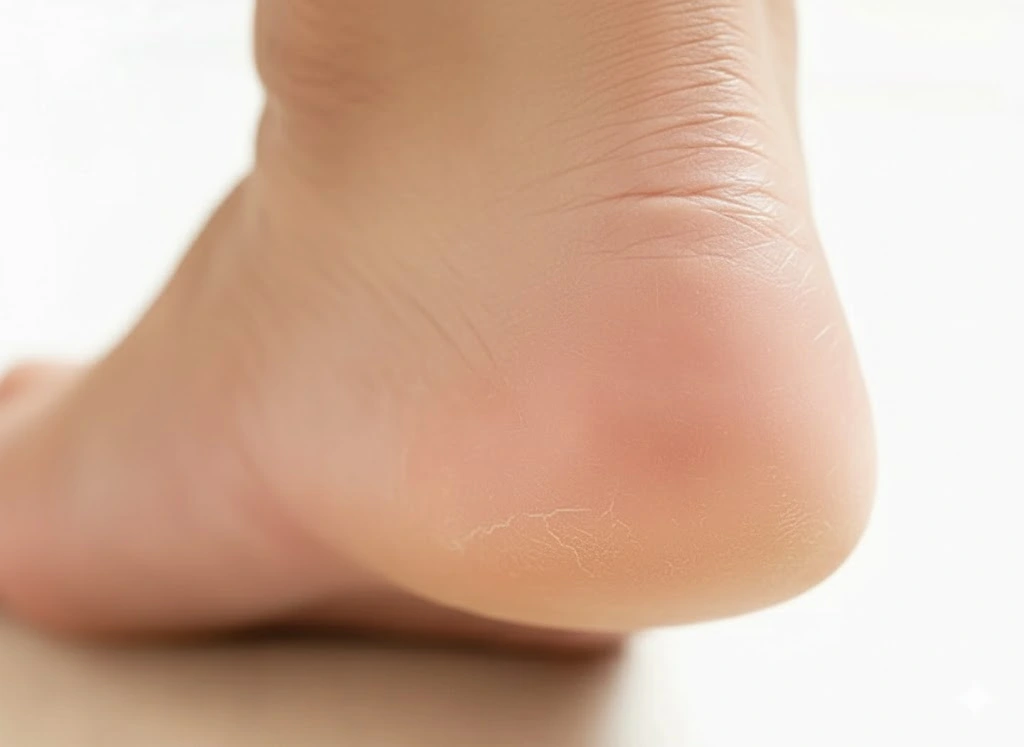 Pés depois do tratamento